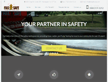 Tablet Screenshot of failsafeusa.com